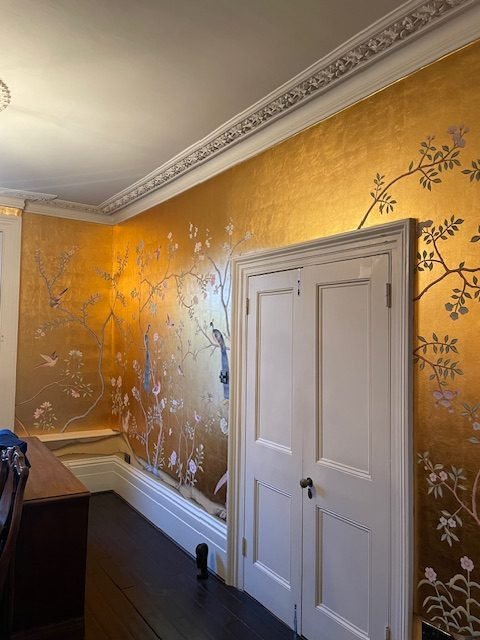 wallpaper installation project in Milwaukee